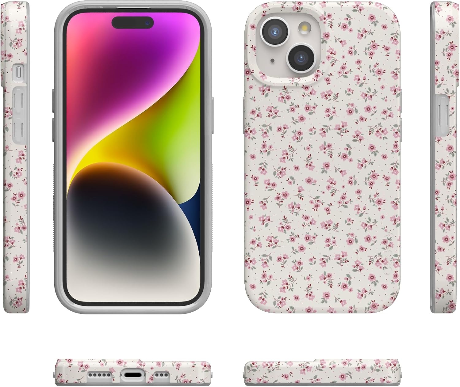 image:imageCasely iPhone 15 Plus Case  Cottage Charm  Cottagecore  Compatible with MagSafe  Classic Ultra Slim Design