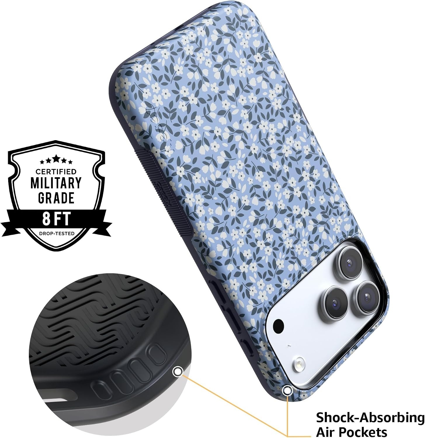 image:imageCasely iPhone 17 Pro Max Case  Picking Daisies  Cottagecore  Bold Protective Design  Compatible with MagSafe