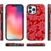 image:imageCasely iPhone 13 Pro Max Case  Final Rose  Red amp Pink Floral  Bold Protective Design  MagSafe Compatible Design