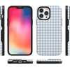 image:imageCasely iPhone 13 Pro Max Case  Pastel Picnic  Blue Gingham  Bold Protective Design  Compatible with MagSafe