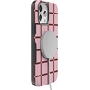 image:imageCasely iPhone 13 Pro Max Case  Uptown Gridlock  Pink Checkerboard  Bold Protective Design  Compatible with MagSafe