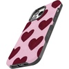 image:imageCasely iPhone 13 Pro Max Case  Whole Lotta Love  Plum Hearts  Bold Protective Design  MagSafe Compatible Design