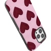 image:imageCasely iPhone 13 Pro Max Case  Whole Lotta Love  Plum Hearts  Bold Protective Design  MagSafe Compatible Design