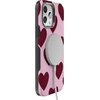 image:imageCasely iPhone 13 Pro Max Case  Whole Lotta Love  Plum Hearts  Bold Protective Design  MagSafe Compatible Design