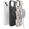image:imageCasely iPhone 14 Case  Bear Hugs  Teddy Squares  Bold Protective Design  MagSafe Compatible Design
