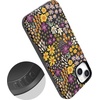image:imageCasely iPhone 14 Case  Falling for You  Plum Floral  Bold Protective Design  Compatible with MagSafe