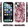 image:imageCasely iPhone 14 Case  Love Me Knot  Mauve Bow  Bold Protective Design  MagSafe Compatible Design