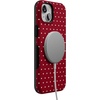 image:imageCasely iPhone 14 Case  On the Dot  Maroon Polka Dot  Bold Protective Design  MagSafe Compatible Design