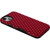 image:imageCasely iPhone 14 Case  On the Dot  Maroon Polka Dot  Bold Protective Design  MagSafe Compatible Design