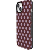 image:imageCasely iPhone 14 Case  Spotted in SoHo  Burgundy Polka Dot  Bold Protective Design  Compatible with MagSafe