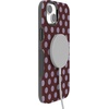 image:imageCasely iPhone 14 Case  Spotted in SoHo  Burgundy Polka Dot  Bold Protective Design  Compatible with MagSafe