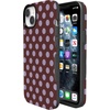 image:imageCasely iPhone 14 Case  Spotted in SoHo  Burgundy Polka Dot  Bold Protective Design  Compatible with MagSafe