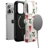 image:imageCasely iPhone 14 Pro Case  Festive Girlie  Holiday Bows  Bold Protective Design  MagSafe Compatible Design