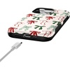 image:imageCasely iPhone 14 Pro Case  Festive Girlie  Holiday Bows  Bold Protective Design  MagSafe Compatible Design
