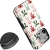 image:imageCasely iPhone 14 Pro Case  Festive Girlie  Holiday Bows  Bold Protective Design  MagSafe Compatible Design