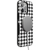 image:imageCasely iPhone 14 Pro Case  Harlequin Salem Diamond  Black and White  Bold Protective Design  MagSafe Compatible Design
