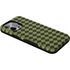 image:imageCasely iPhone 14 Pro Case  Harlequin Wicked Diamond  Black and Green  Bold Protective Design  MagSafe Compatible Design