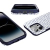 image:imageCasely iPhone 14 Pro Case  Lovebug  Blue Hearts  Bold Protective Design  Compatible with MagSafe
