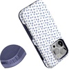 image:imageCasely iPhone 14 Pro Case  Lovebug  Blue Hearts  Bold Protective Design  Compatible with MagSafe