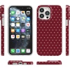 image:imageCasely iPhone 14 Pro Case  On the Dot  Maroon Polka Dot  Compatible with MagSafe  Classic Ultra Slim Design