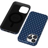image:imageCasely iPhone 14 Pro Case  On the Dot  Navy Polka Dot  Compatible with MagSafe  Classic Ultra Slim Design