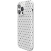 image:imageCasely iPhone 14 Pro Case  On the Dot  White Polka Dot  Compatible with MagSafe  Classic Ultra Slim Design