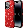 image:imageCasely iPhone 14 Pro Case  Peppermint Kiss  Candy Cane  Bold Protective Design  MagSafe Compatible Design