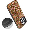 image:imageCasely iPhone 14 Pro Case  Rustic Roses  Boho Bouquet  Bold Protective Design  Compatible with MagSafe