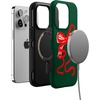 image:imageCasely iPhone 14 Pro Case  Santas Favorite  Holiday Bow  Bold Protective Design  MagSafe Compatible Design