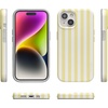 image:imageCasely iPhone 15 Plus Case  Butter Yellow Stripes  Sunday Best  Compatible with MagSafe  Classic Ultra Slim Design