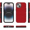 image:imageCasely iPhone 15 Plus Case  Crazy in Love  Red Hearts  Bold Protective Design  MagSafe Compatible Design