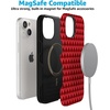 image:imageCasely iPhone 15 Plus Case  Crazy in Love  Red Hearts  Bold Protective Design  MagSafe Compatible Design