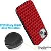 image:imageCasely iPhone 15 Plus Case  Crazy in Love  Red Hearts  Bold Protective Design  MagSafe Compatible Design