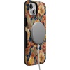 image:imageCasely iPhone 15 Plus Case  Fallen Gold  Antique Floral  Bold Protective Design  Compatible with MagSafe