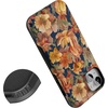 image:imageCasely iPhone 15 Plus Case  Fallen Gold  Antique Floral  Bold Protective Design  Compatible with MagSafe
