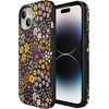 image:imageCasely iPhone 15 Plus Case  Falling for You  Plum Floral  Bold Protective Design  Compatible with MagSafe