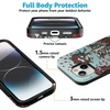 image:imageCasely iPhone 15 Plus Case  Forever Grateful  Grateful Dead Skeleton Floral  Bold Protective Design  Compatible with MagSafe
