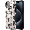 image:imageCasely iPhone 15 Plus Case  Goth Girlie  Black Bows  Bold Protective Design  Compatible with MagSafe