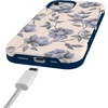 image:imageCasely iPhone 15 Plus Case  Ink amp Iris  Vintage Floral  Bold Protective Design  Compatible with MagSafe