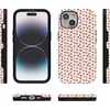 image:imageCasely iPhone 15 Plus Case  Lovebug  Mauve Hearts  Bold Protective Design  MagSafe Compatible Design