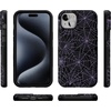 image:imageCasely iPhone 15 Plus Case  Midnight Web  Spider Web  Bold Protective Design  Compatible with MagSafe
