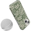 image:imageCasely iPhone 15 Plus Case  Mystic Meadow  Green Gardens  Compatible with MagSafe  Classic Ultra Slim Design