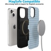 image:imageCasely iPhone 15 Plus Case  On the Dot  Blue amp Brown Polka Dot  Bold Protective Design  Compatible with MagSafe