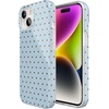image:imageCasely iPhone 15 Plus Case  On the Dot  Blue amp Brown Polka Dot  Compatible with MagSafe  Classic Ultra Slim Design