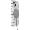 image:imageCasely iPhone 15 Plus Case  On the Dot  White Polka Dot  Compatible with MagSafe  Classic Ultra Slim Design