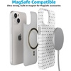 image:imageCasely iPhone 15 Plus Case  On the Dot  White Polka Dot  Compatible with MagSafe  Classic Ultra Slim Design