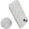 image:imageCasely iPhone 15 Plus Case  Pastel Garden  Sunday Best  Compatible with MagSafe  Classic Ultra Slim Design