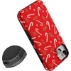 image:imageCasely iPhone 15 Plus Case  Peppermint Kiss  Candy Cane  Bold Protective Design  MagSafe Compatible Design