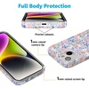 image:imageCasely iPhone 15 Plus Case  Poppy Meadows  Pastel Floral  Compatible with MagSafe  Classic Ultra Slim Design