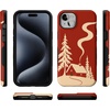 image:imageCasely iPhone 15 Plus Case  Snowed in  Cozy Winter  Bold Protective Design  MagSafe Compatible Design